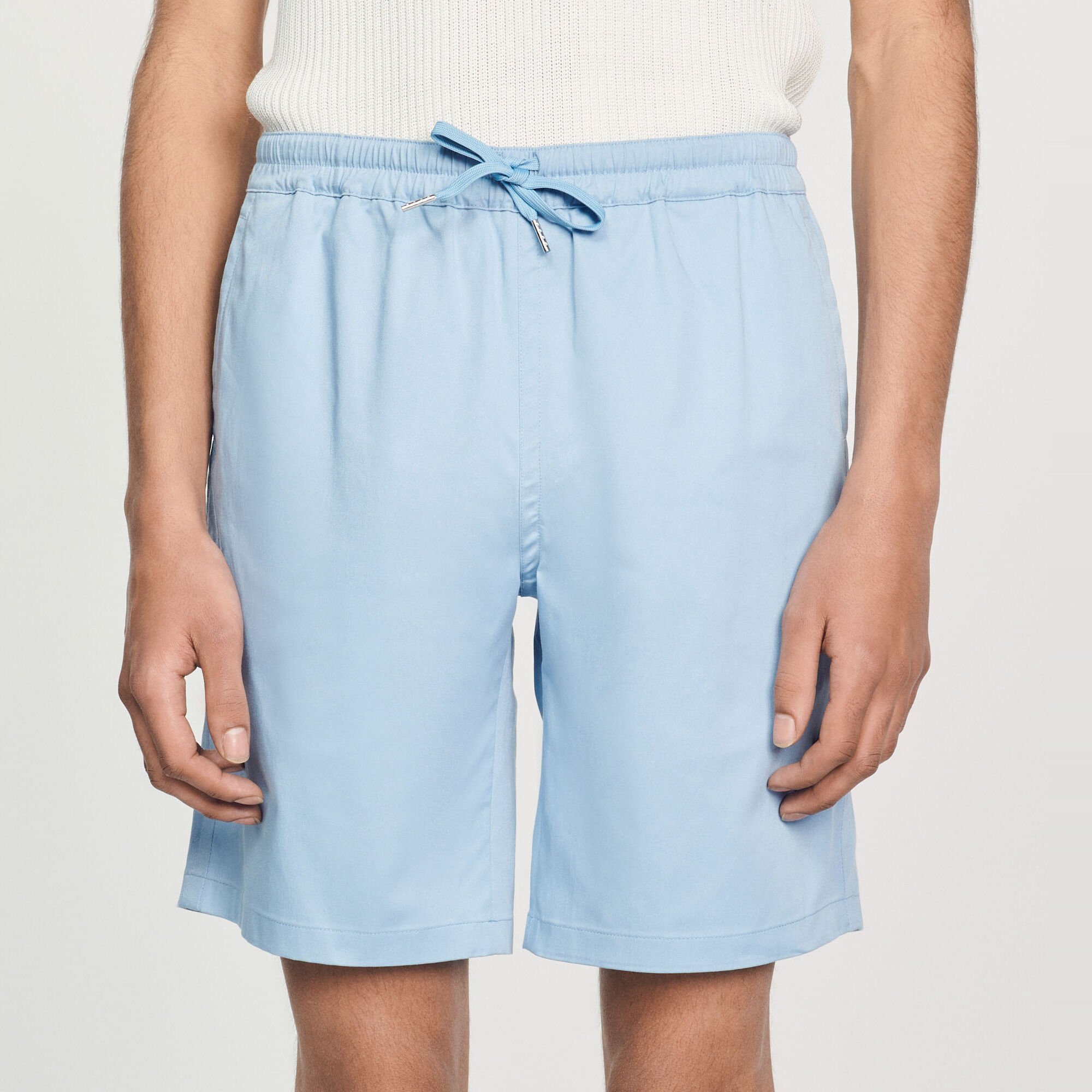 Shorts aus Baumwolle