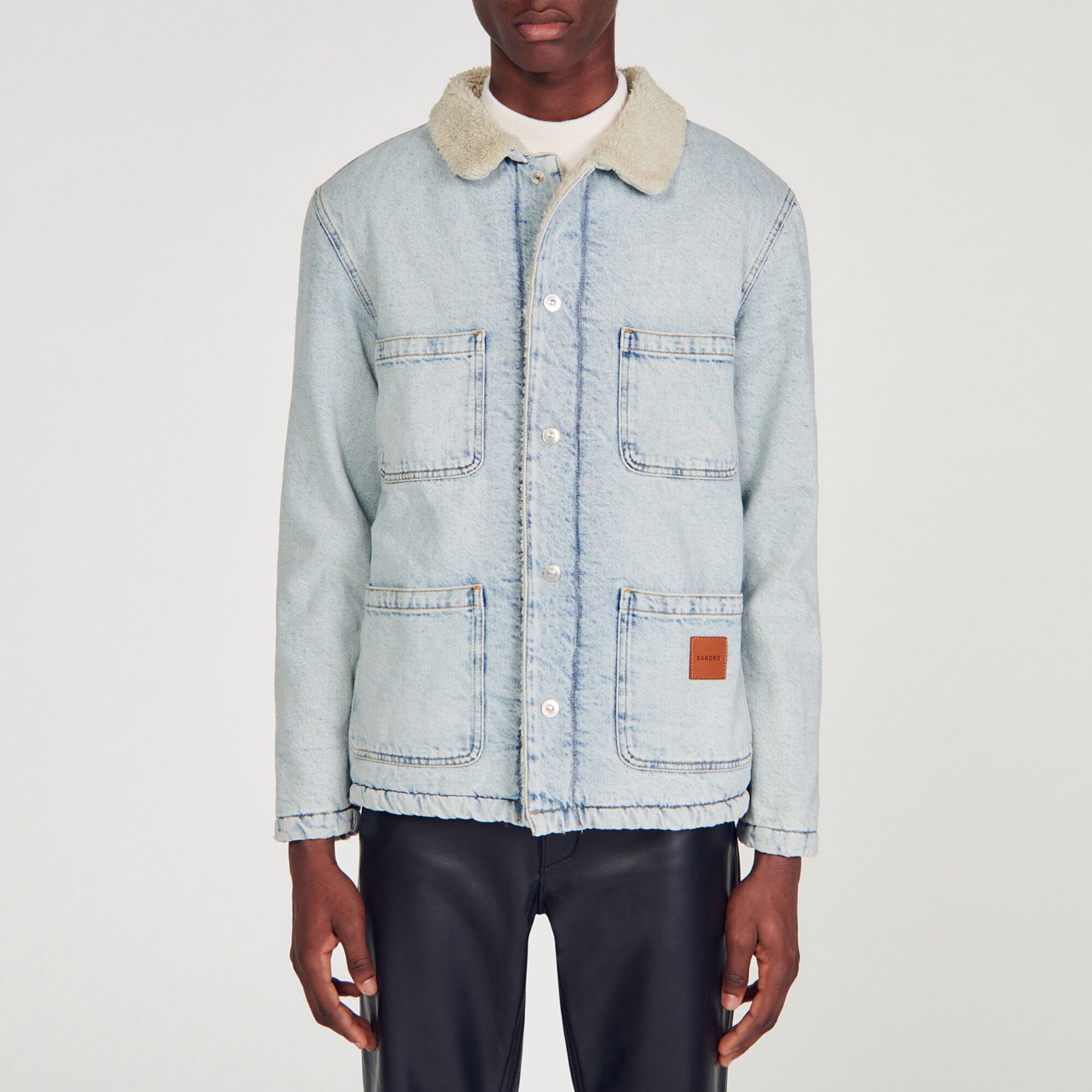 Worker-Jacke aus Denim
