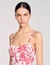 Langes Kleid mit Blumenprint