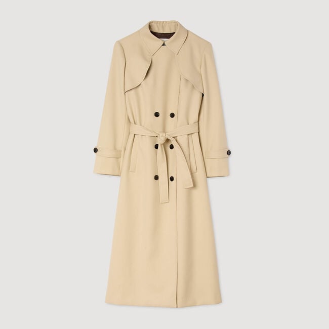 Trenchcoat mit Gürtel