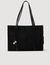 Shopper-Tasche aus Veloursleder