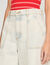 Bermudashorts in Washed-Optik