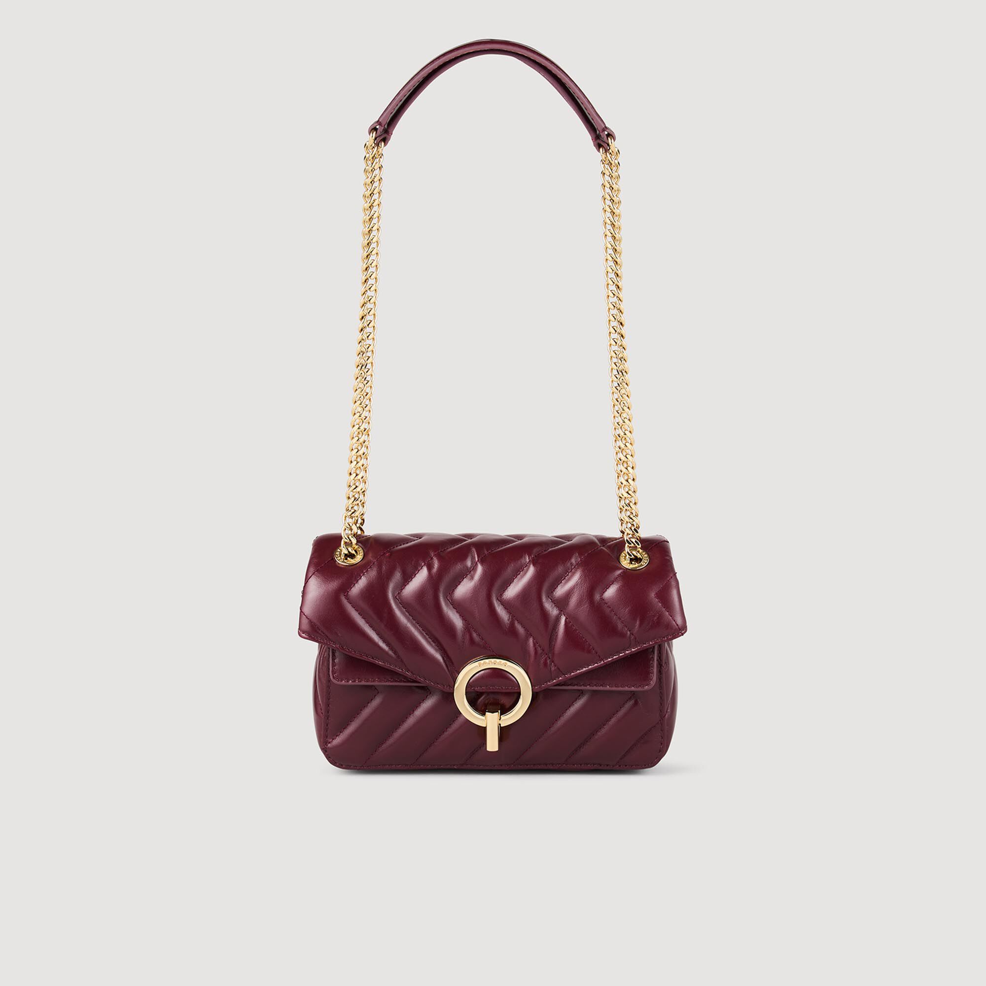 Kleine Tasche Yza aus Glattleder