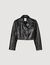 Kurzer Blouson aus Leder - Damen | Sandro