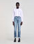 Kurze Bluse aus Popeline