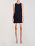Kurzes Kleid mit Strass-Details