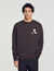 Oversize-Sweatshirt mit Blume