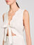 Langes Kleid mit Knitter-Look
