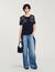 T-Shirt mit bestickten Details