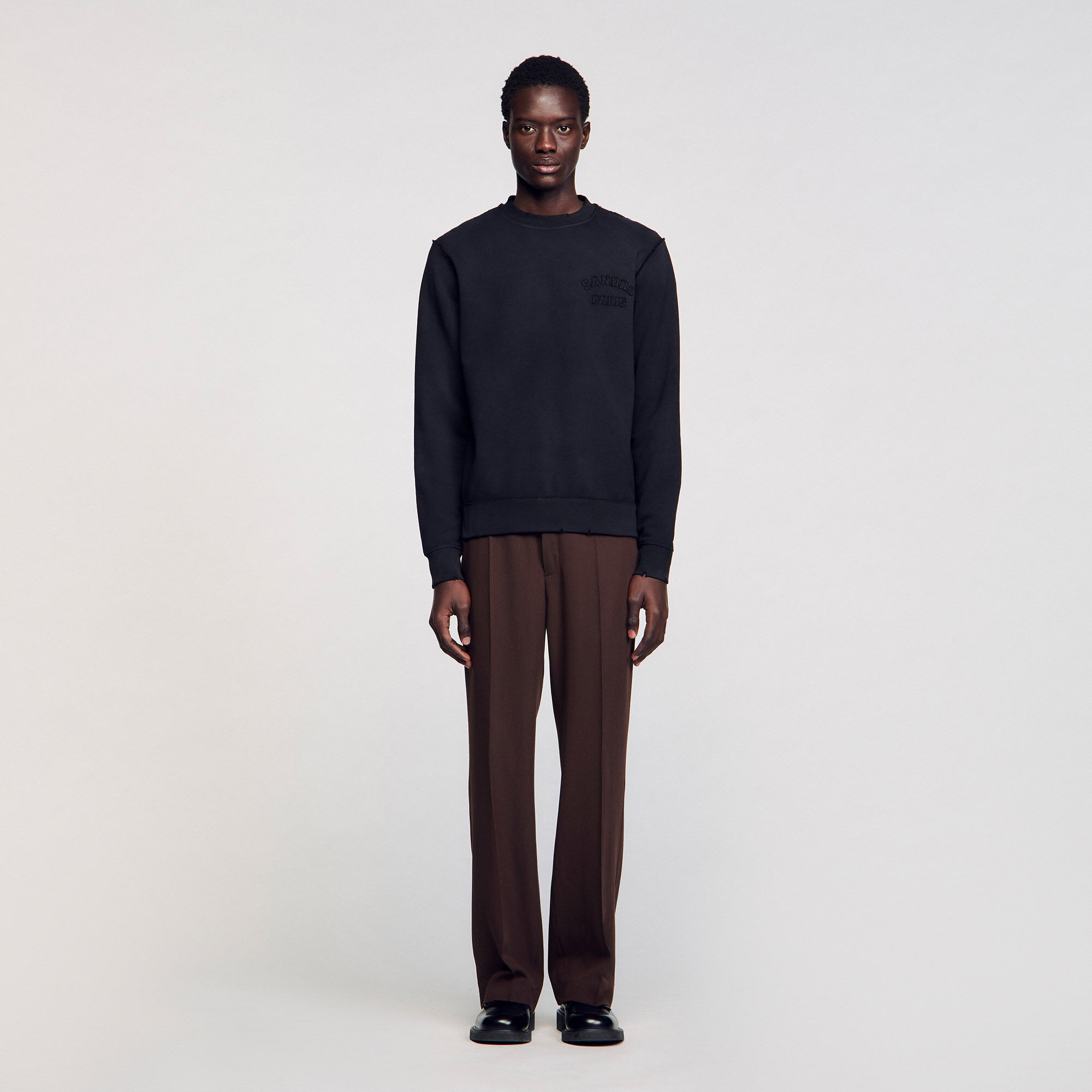 Sweatshirt mit Patch