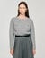 Cardigan mit Kontrastnähten