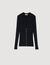 Cardigan aus Rippstrick