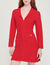 Kurzes Kleid mit Tweedeffekt
