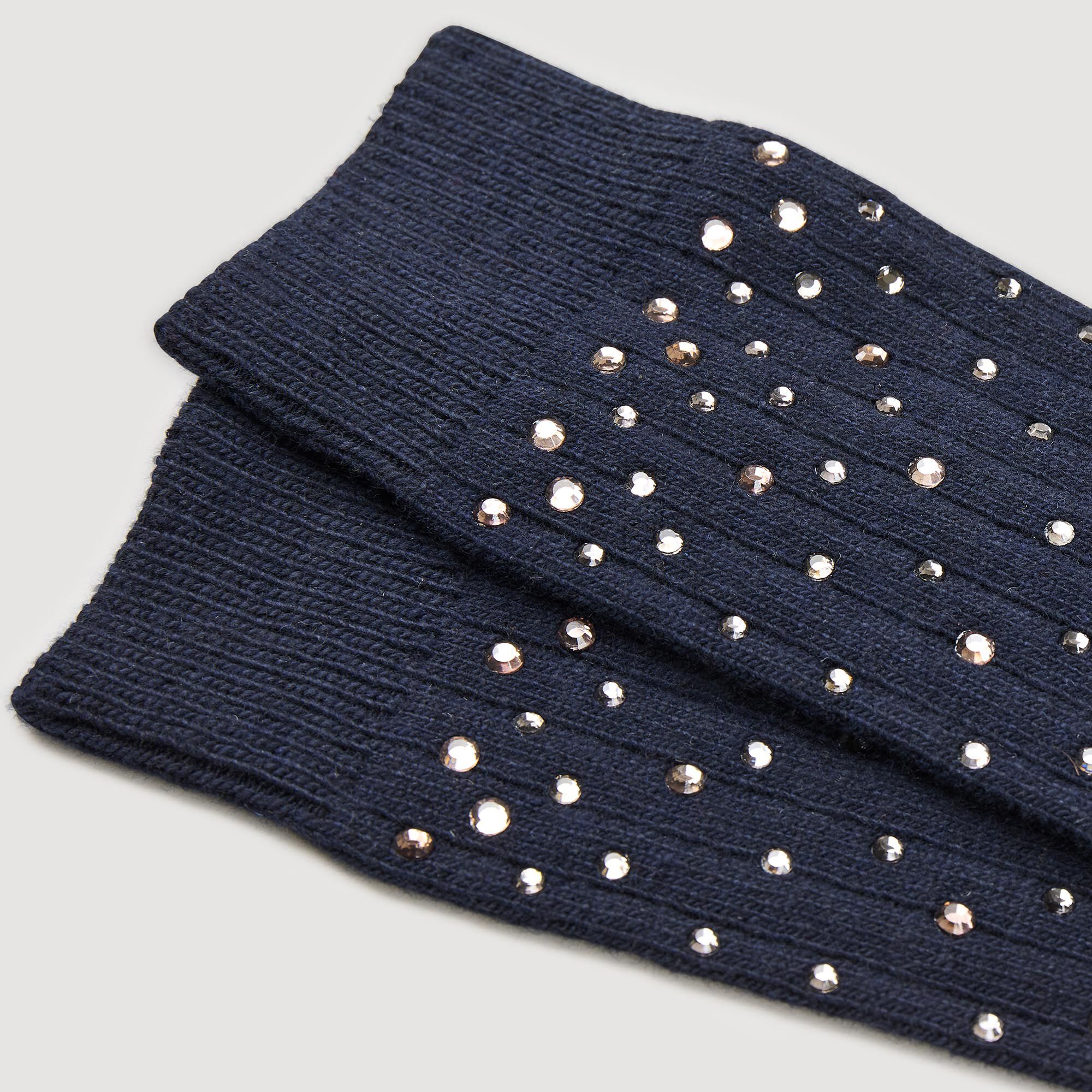 Socken mit Strass-Verzierung