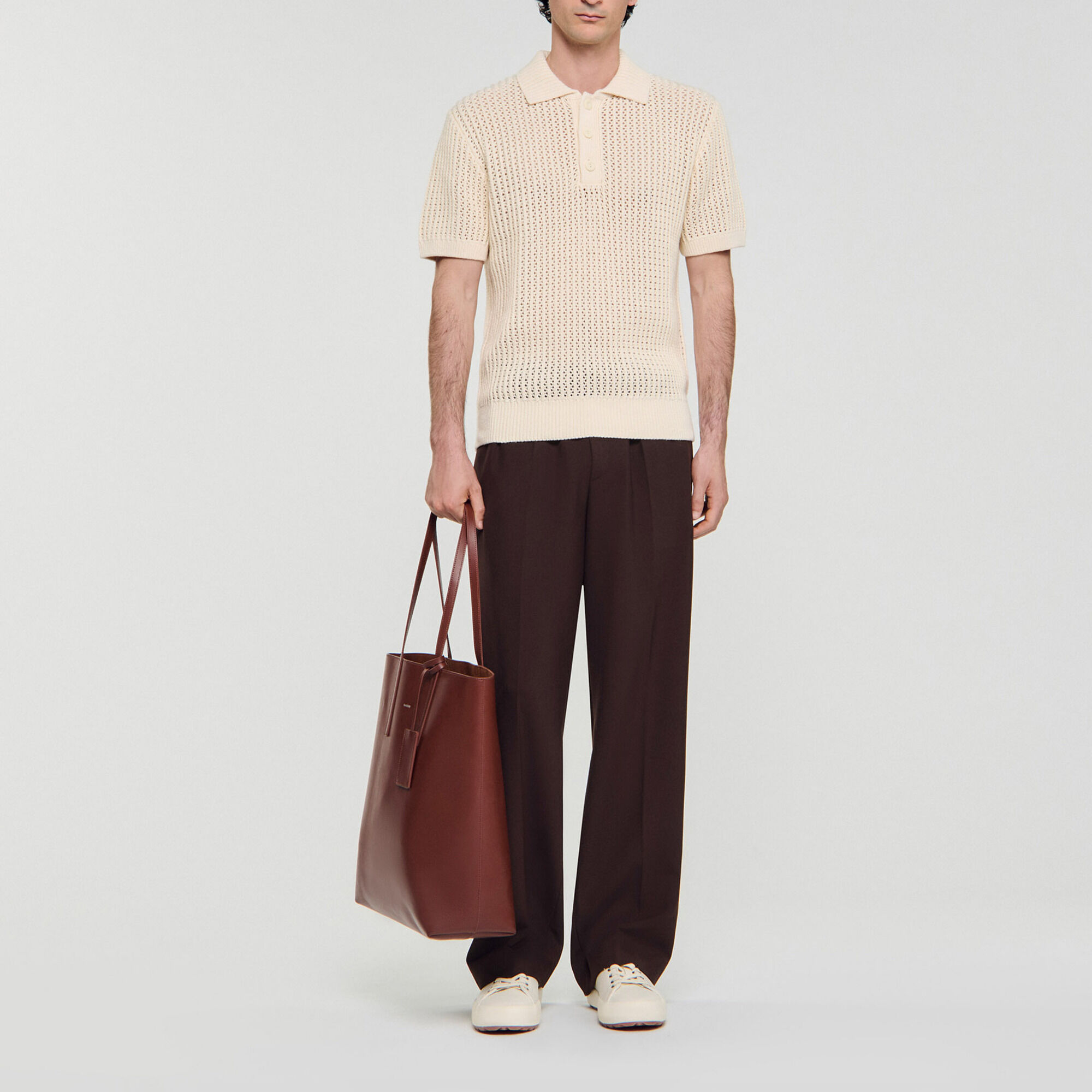 Poloshirt aus Baumwolle mit Polokragen - Herren | Sandro