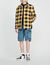 Gesteppter Blouson mit Karomuster