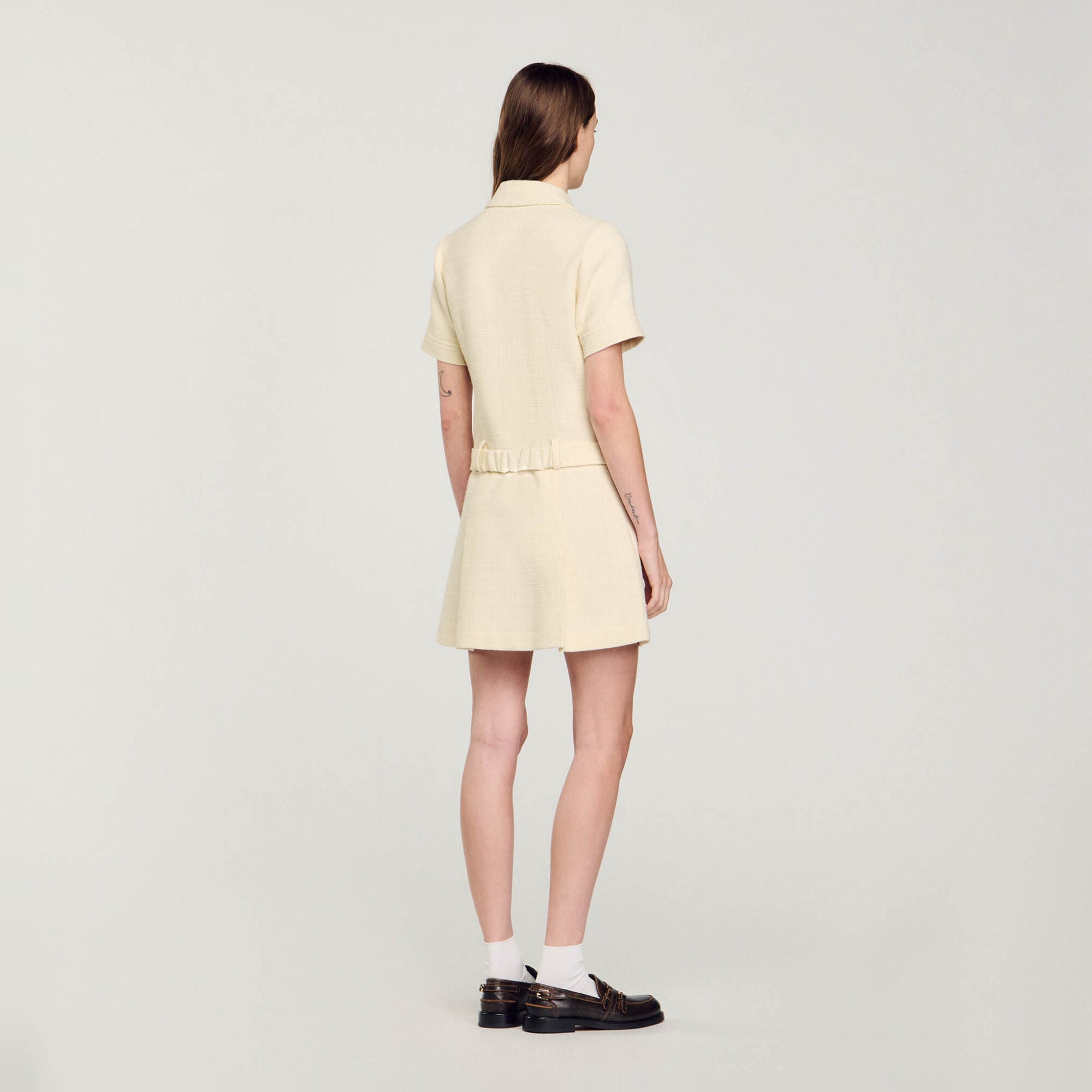 Kurzes Tweedkleid - Damen | Sandro
