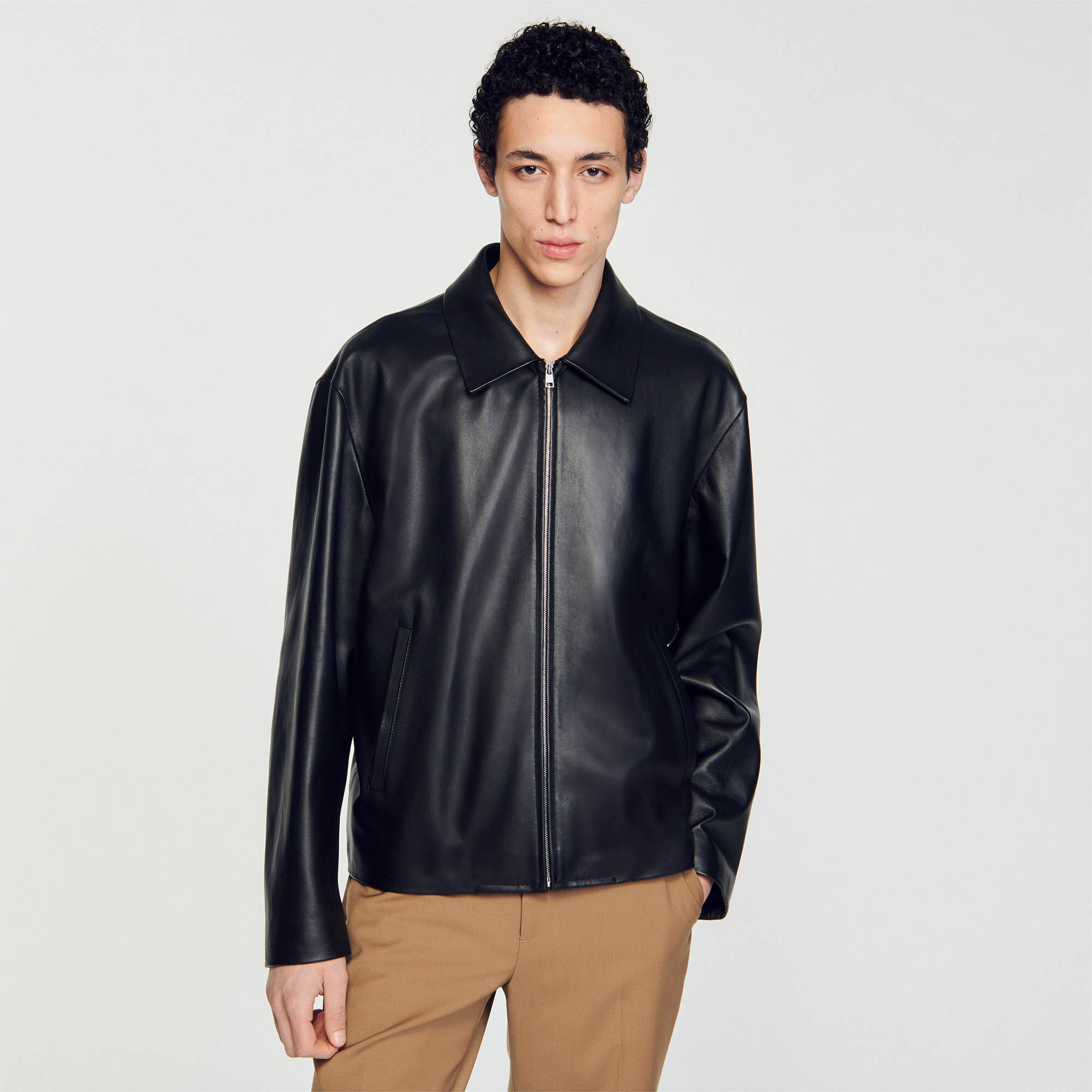 Blouson aus Lammleder