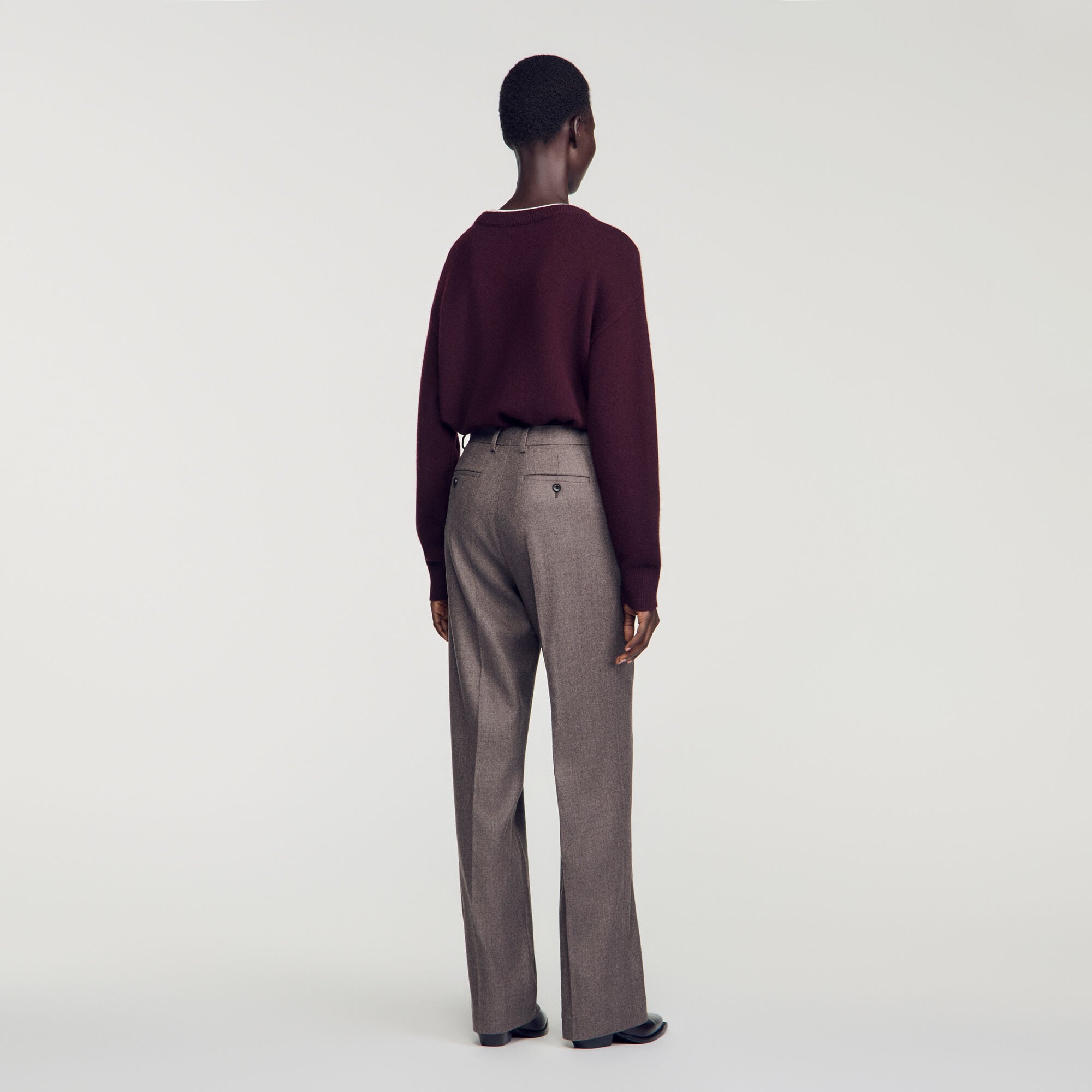 Anzughose aus Wolle - Damen | Sandro
