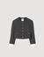 Taillierter Blazer mit Strass