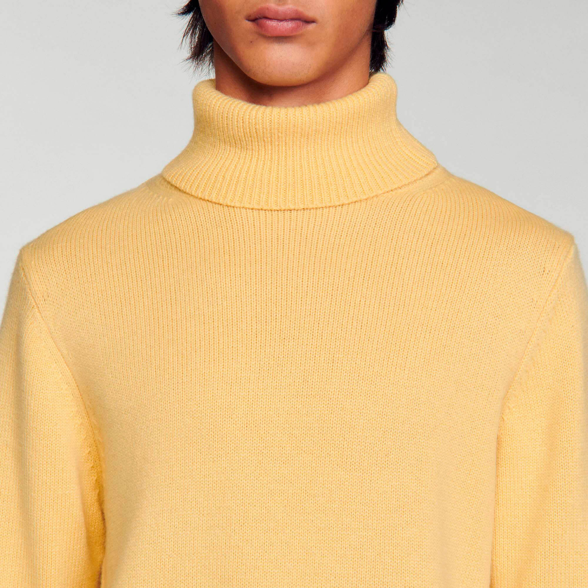 Rollkragenpullover aus Wolle & Kaschmir