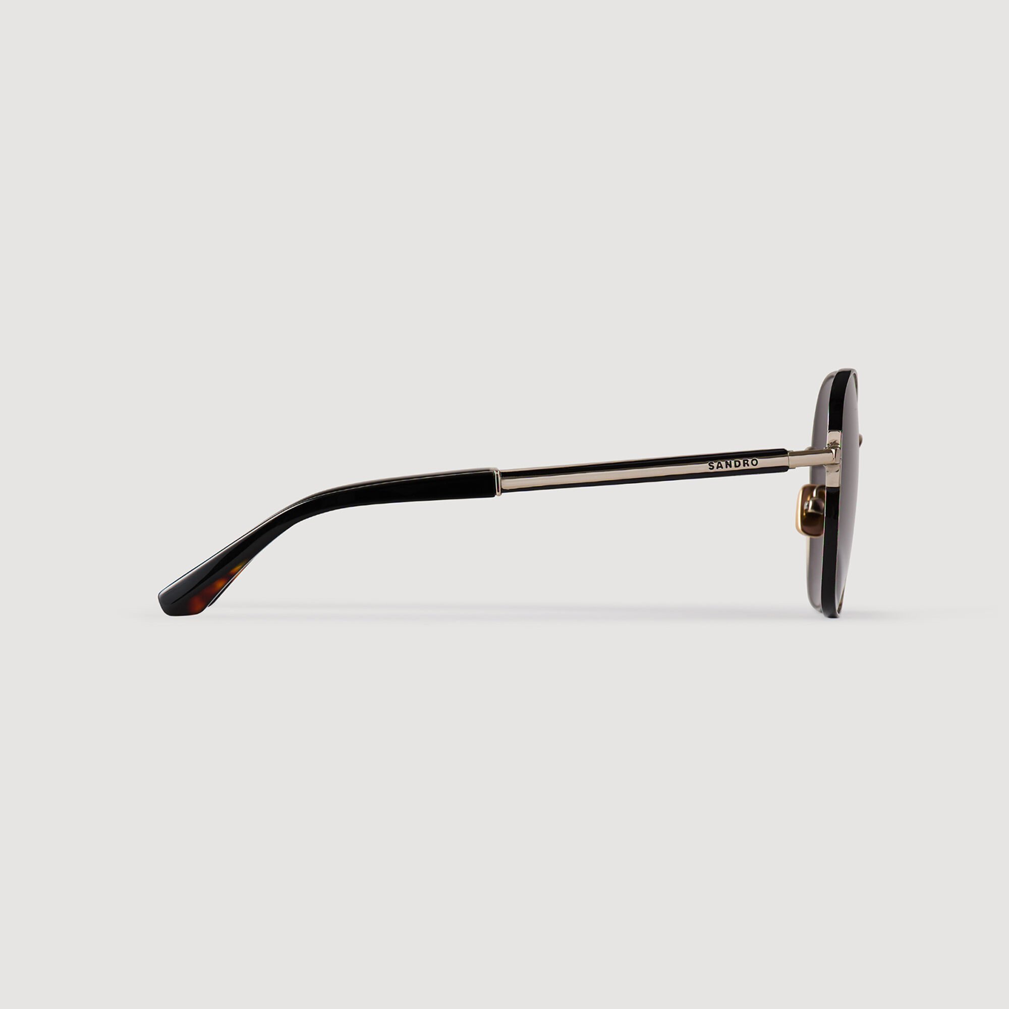 Sonnenbrille aus Metall