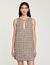 Kurzes Tweedkleid