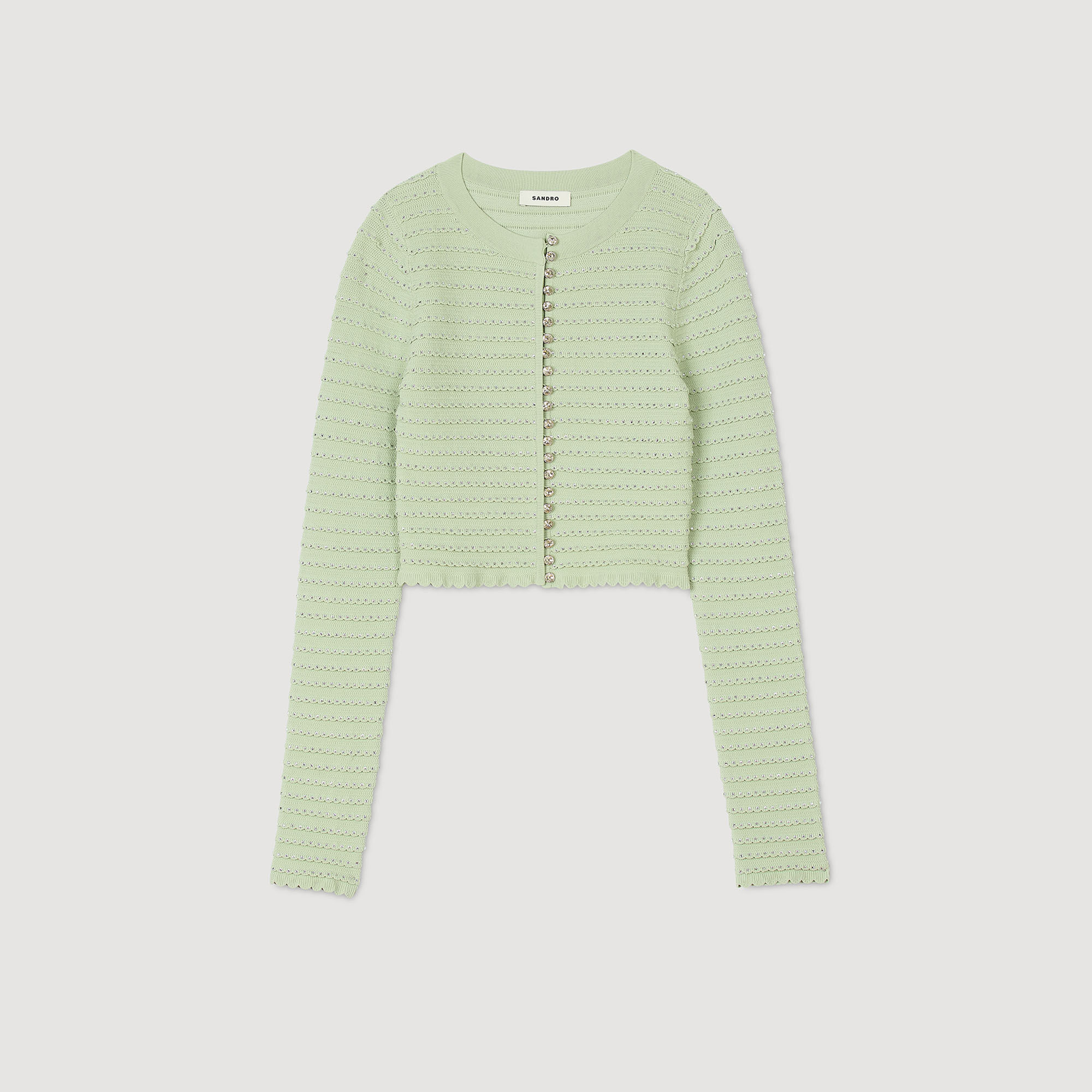 Cardigan mit Strass