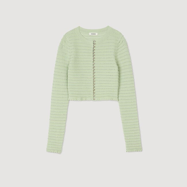 Cardigan mit Strass