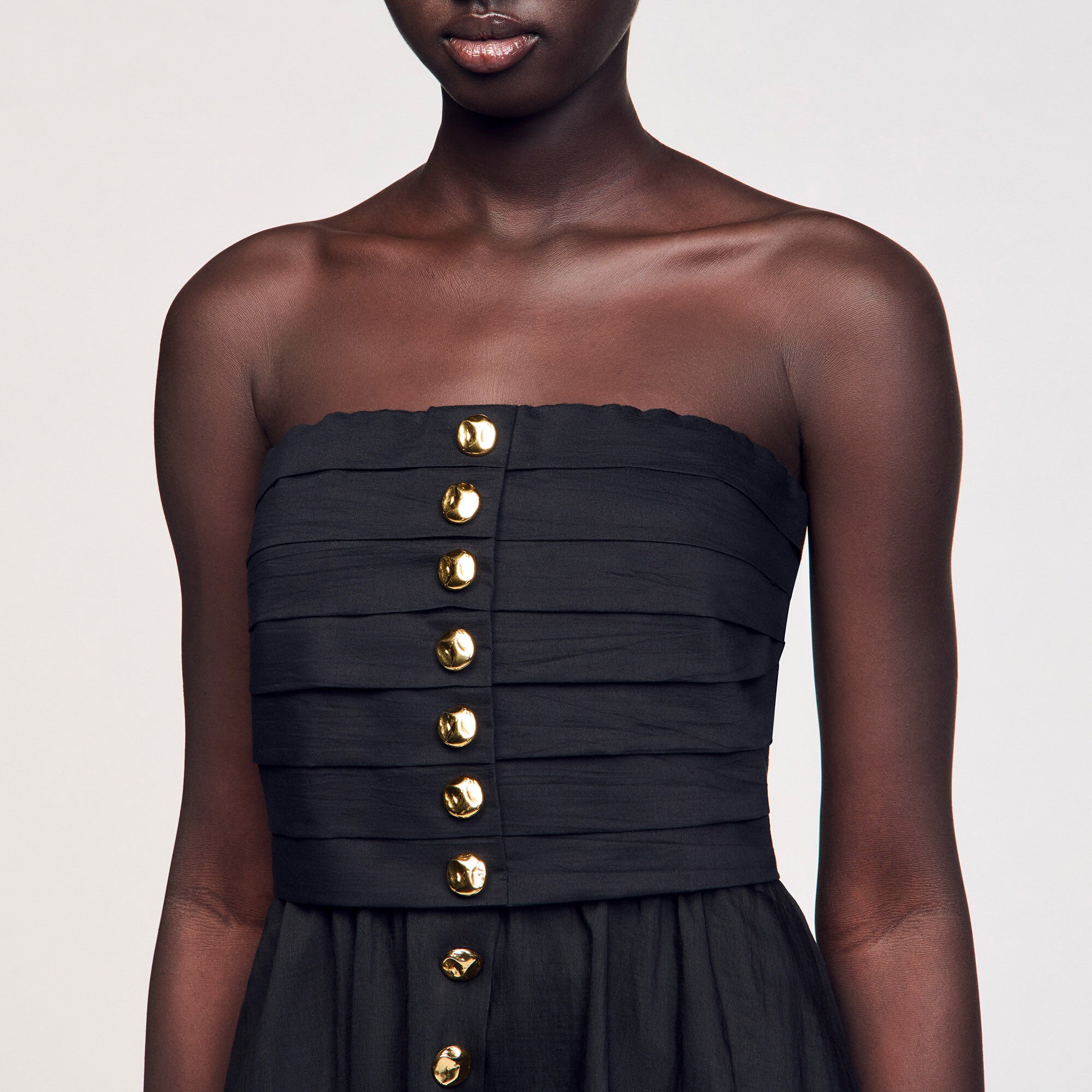 Langes Bustierkleid