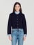 Cardigan mit Origami-Kragen - Damen | Sandro