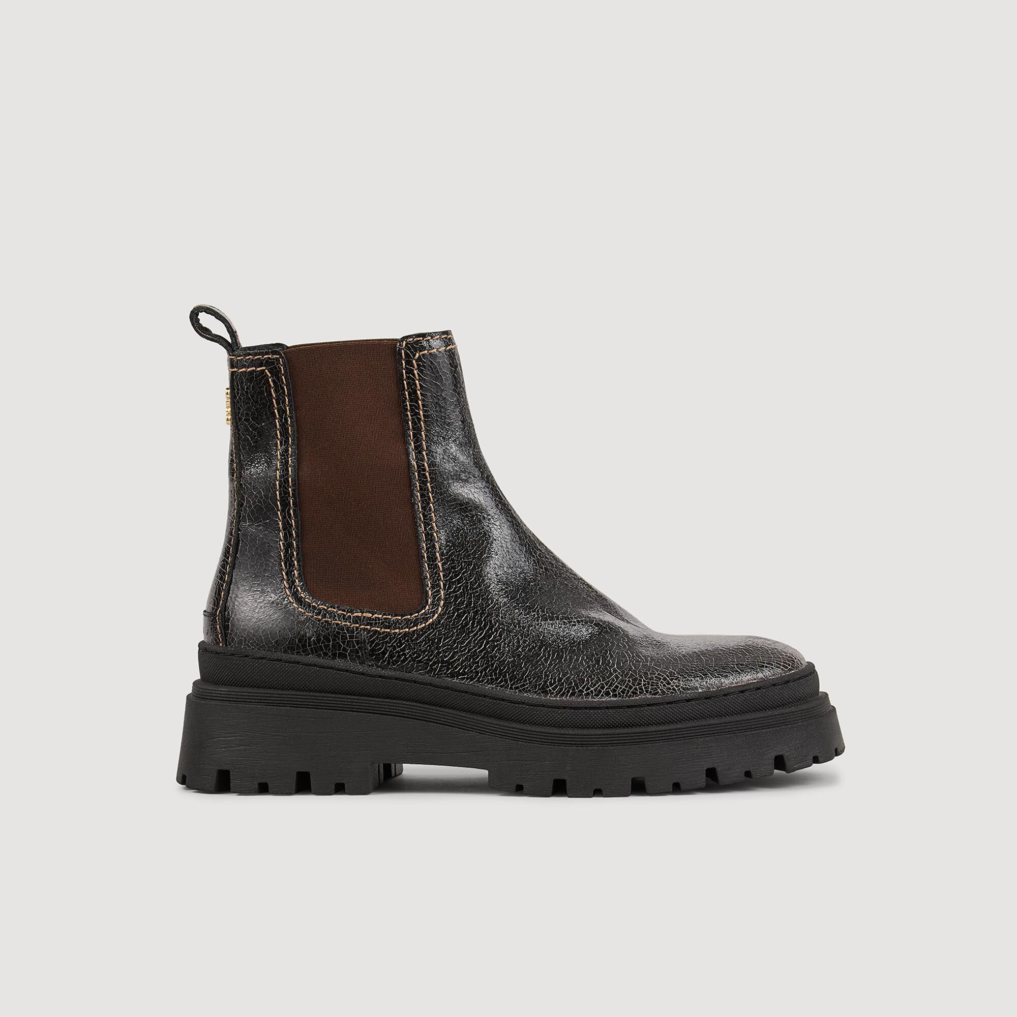 Sandro booties best sale