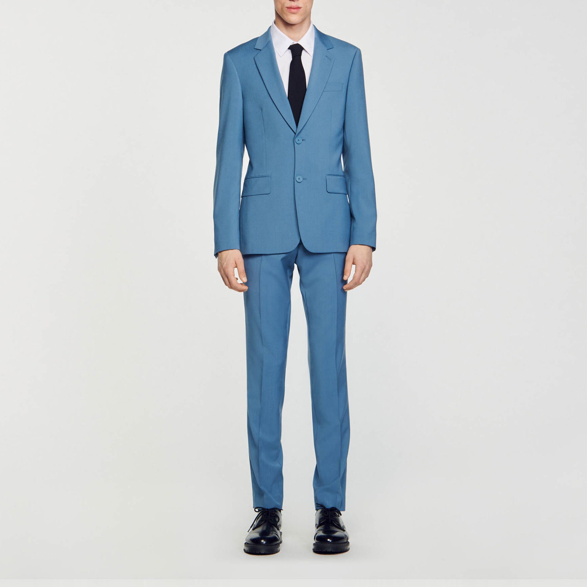 Anzugjacke aus Wolle