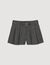 Plissierte Shorts mit Gürtel