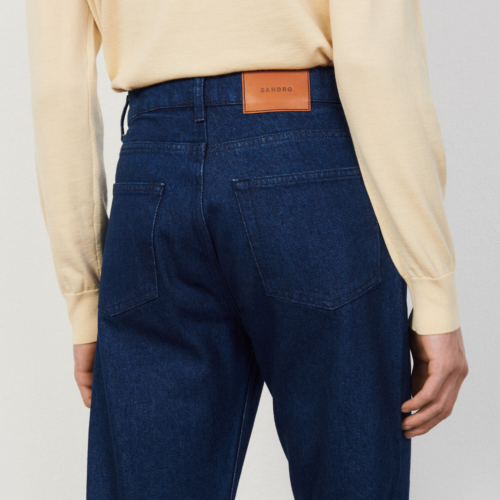 Jeans mit geradem Schnitt