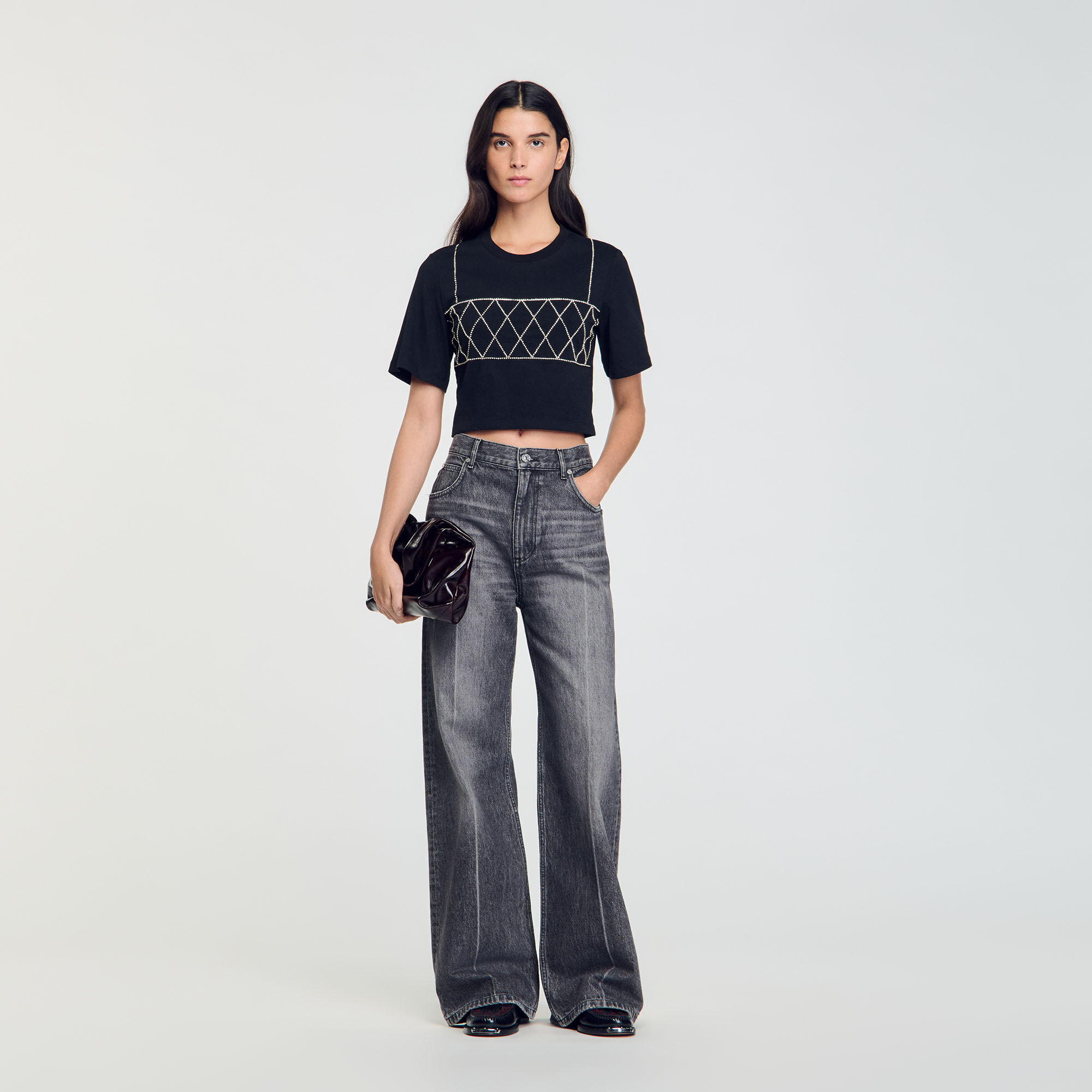 Sandro tops sale outlet