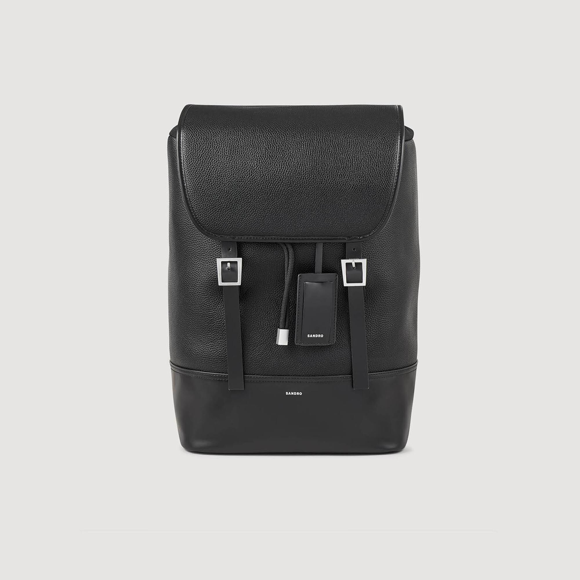 Rucksack aus Canvas und Leder