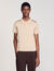 Strick-Poloshirt mit kurzen Ärmeln