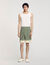 Fließende Bermudashorts mit Print