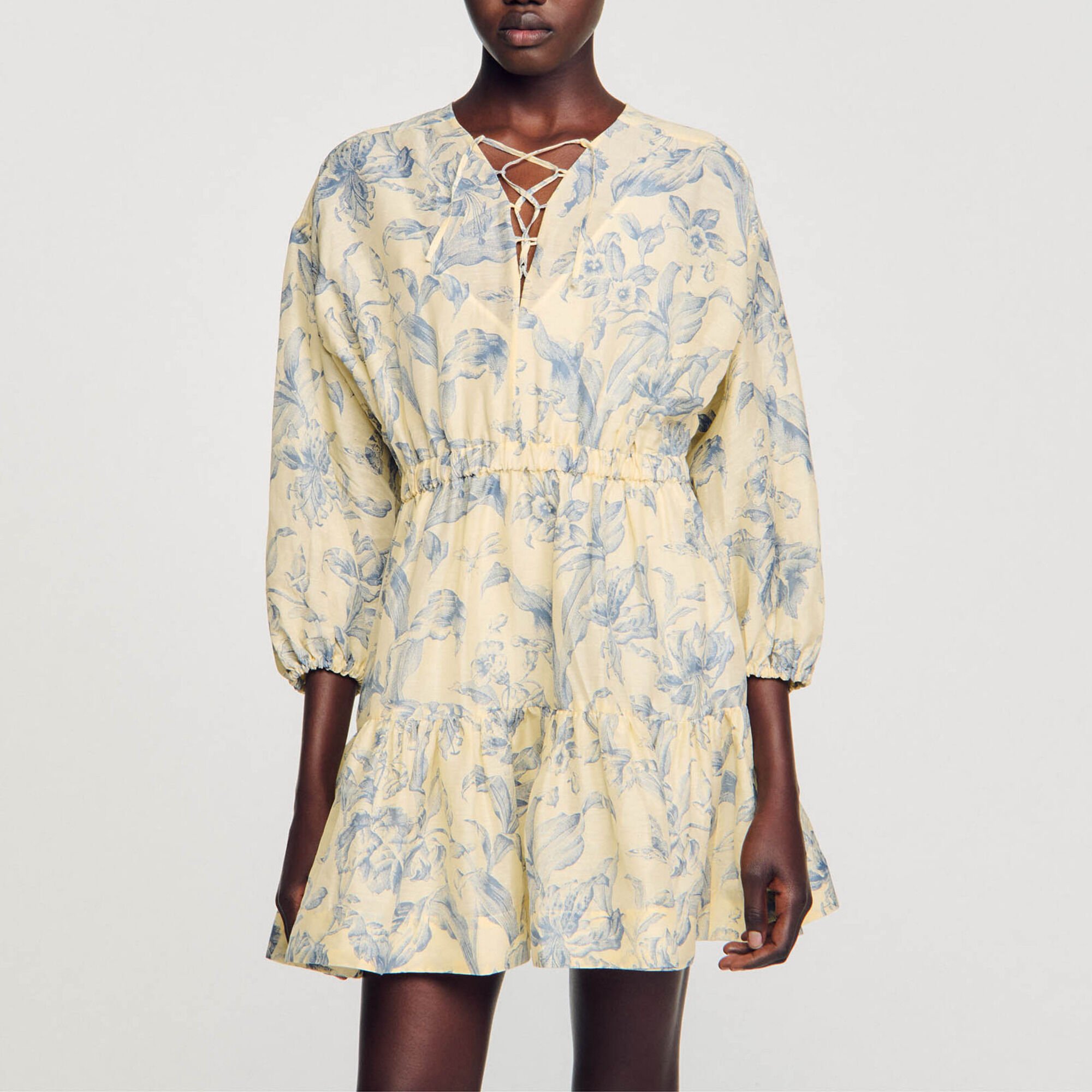 Kleid mit floralem Print