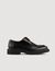 Derby-Schuhe aus glasiertem Leder