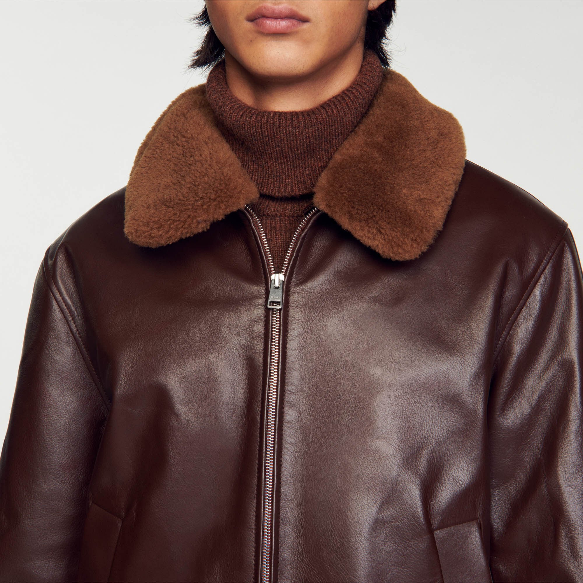 Lederjacke