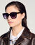 Breite Sonnenbrille