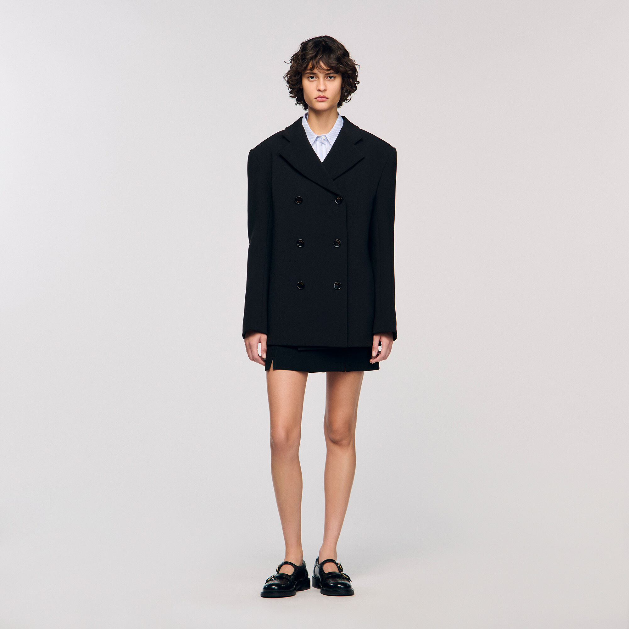 Blazer doppelreihiger Knopfleiste