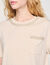 T-Shirt mit Strass-Details
