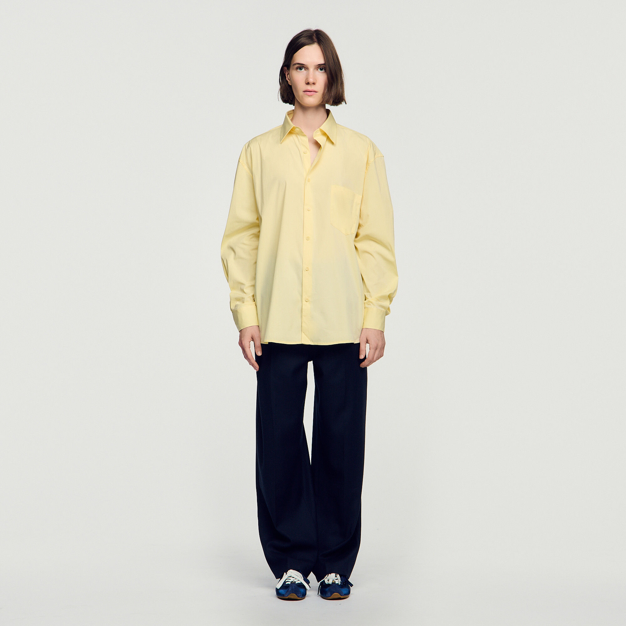 Oversize-Baumwollhemd - Mixte | Sandro