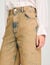 Weite Jeans aus verwaschenem Denim