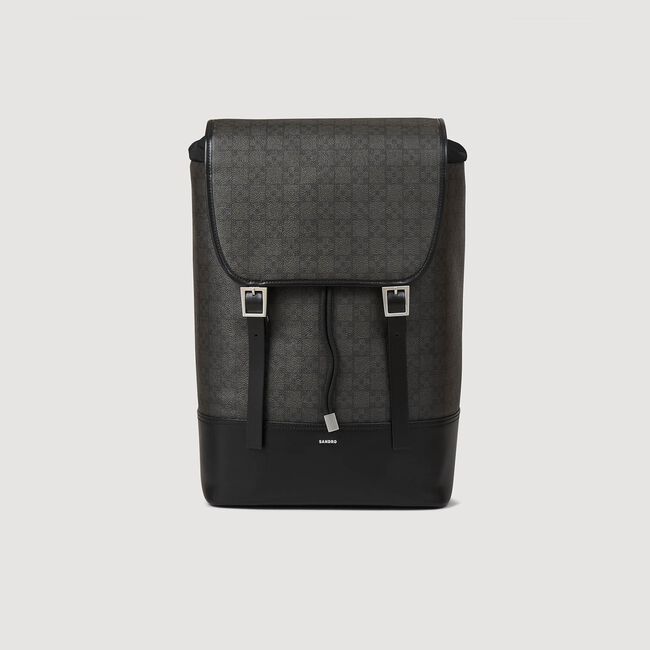 Rucksack Aus Canvas Square Cross