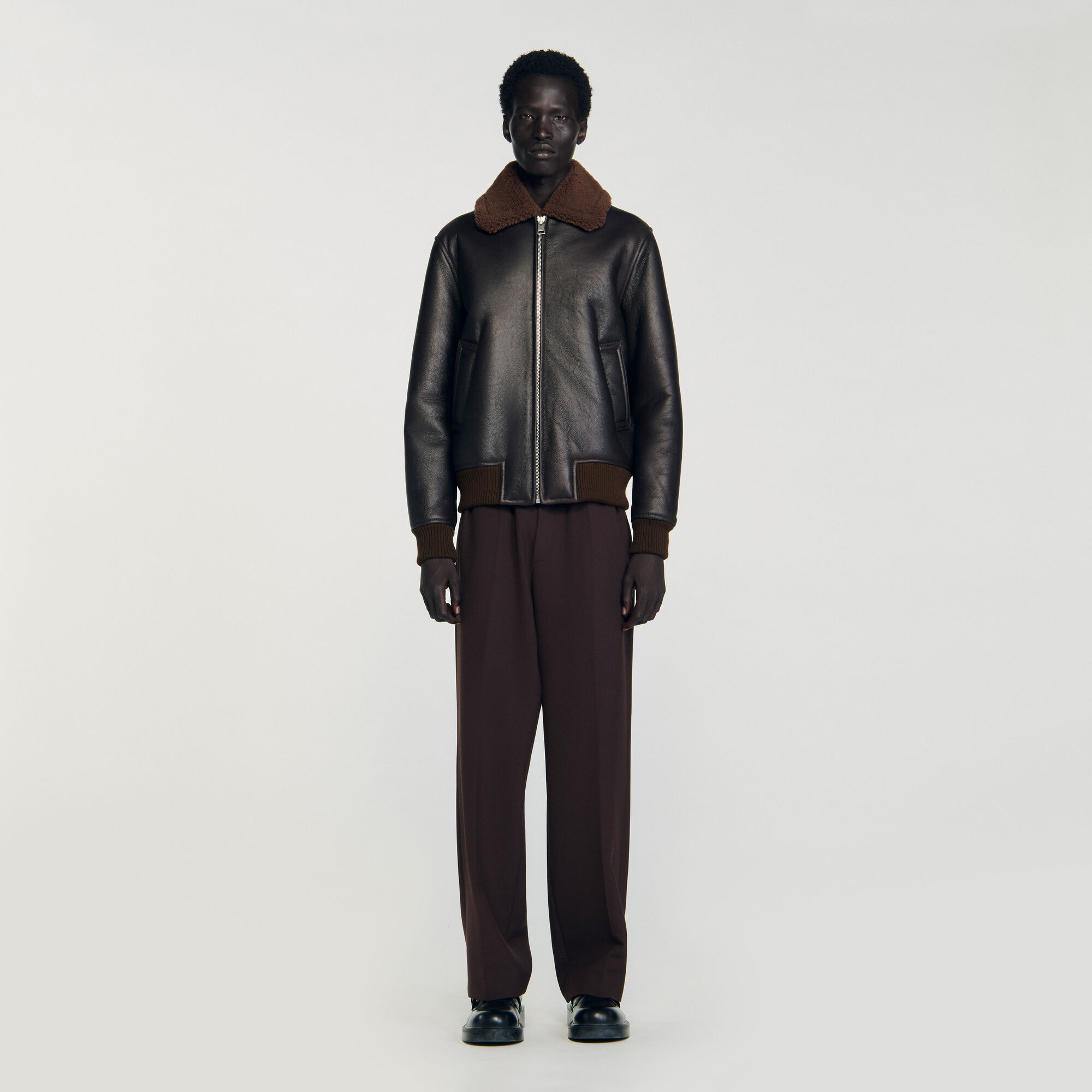 Wildlederblouson