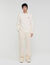 Oversize-Sweatshirt mit Leder-Patch